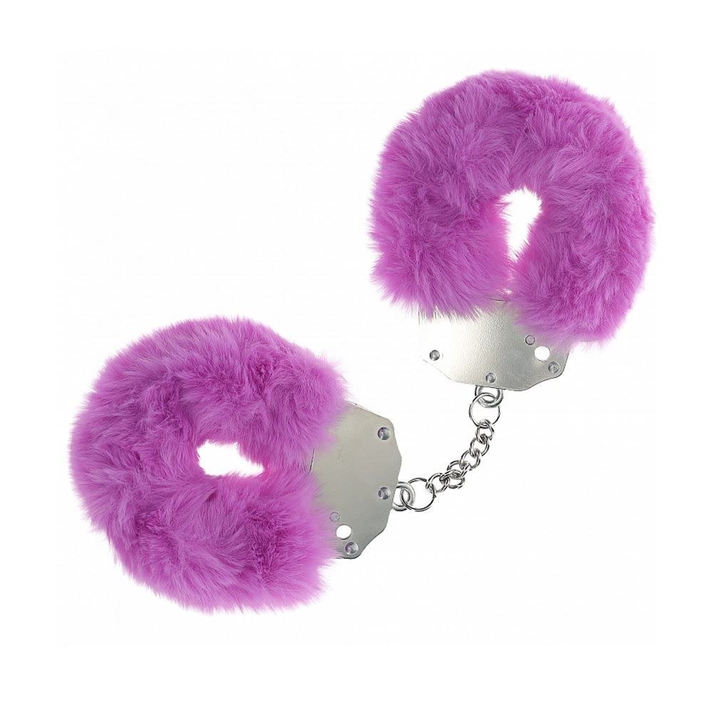 Shots America Toys Ouch! Heavy Duty Fluffy Cuffs (Purple)