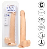 Cal Exotics Size Queen 12" Jelly Dildo (Ivory)