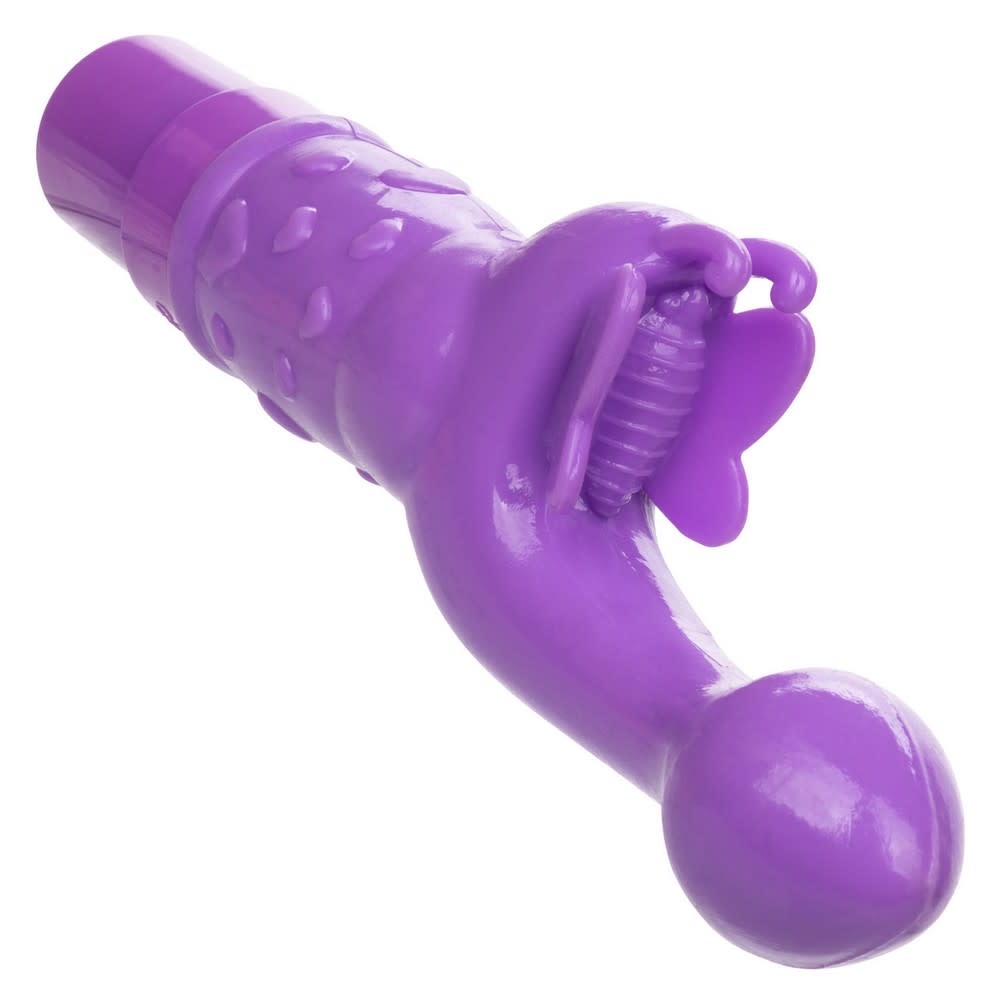 Cal Exotics Rechargeable Butterfly Kiss Vibe (Purple)