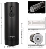 Cal Exotics Bionic Sucking and Vibrating Masturbator