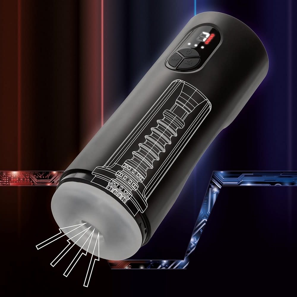 Cal Exotics Bionic Sucking and Vibrating Masturbator