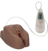 Cal Exotics Lacey's Pussy & Ass Vibrating Stroker