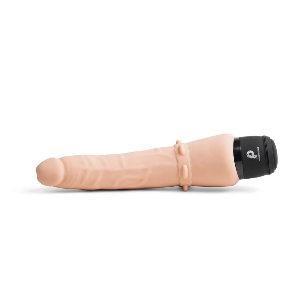 Electric Novelties Power Cock 7" Slim Realistic Vibe (Light)