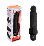 Electric Novelties PowerCock 7" Vibe with Clitoral Stimulator (Black)
