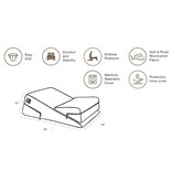 Liberator Bedroom Gear Liberator Bedroom Gear: Wedge/Ramp Combo (Lush Blue)