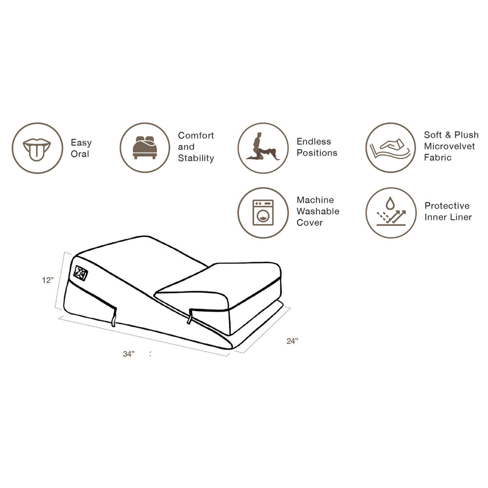 Liberator Bedroom Gear Liberator Bedroom Gear: Wedge/Ramp Combo (Lush Blue)