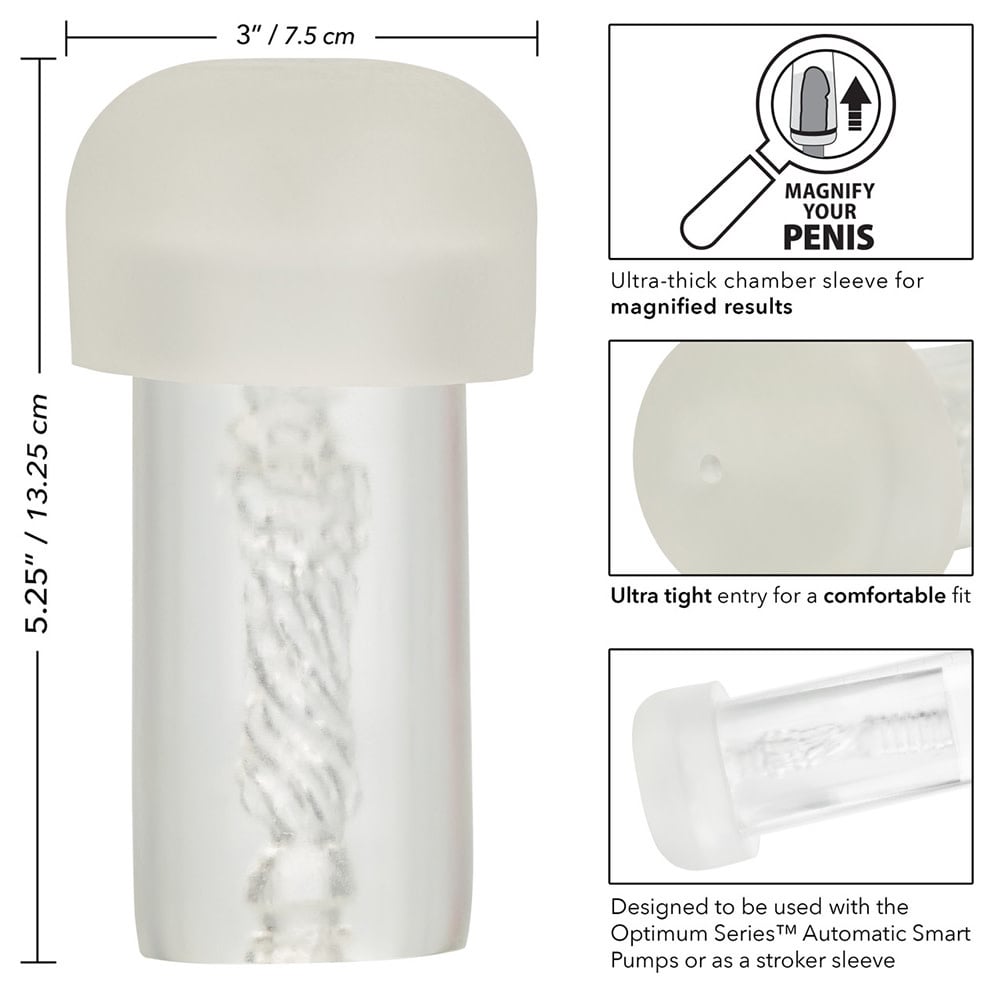 Cal Exotics Optimum Series Automatic Smart Pump Replacement Sleeve