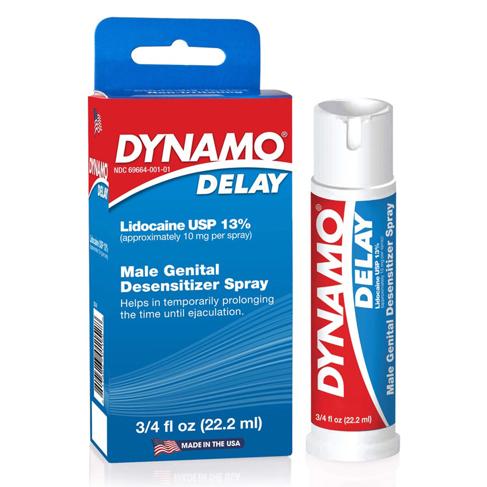 Screaming O Dynamo Delay Spray 0.75 oz (22 ml) (Lidocaine 13%)