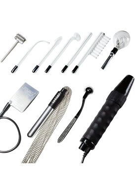 Stockroom KinkLab Agent Noir Neon Electro Wand Kit