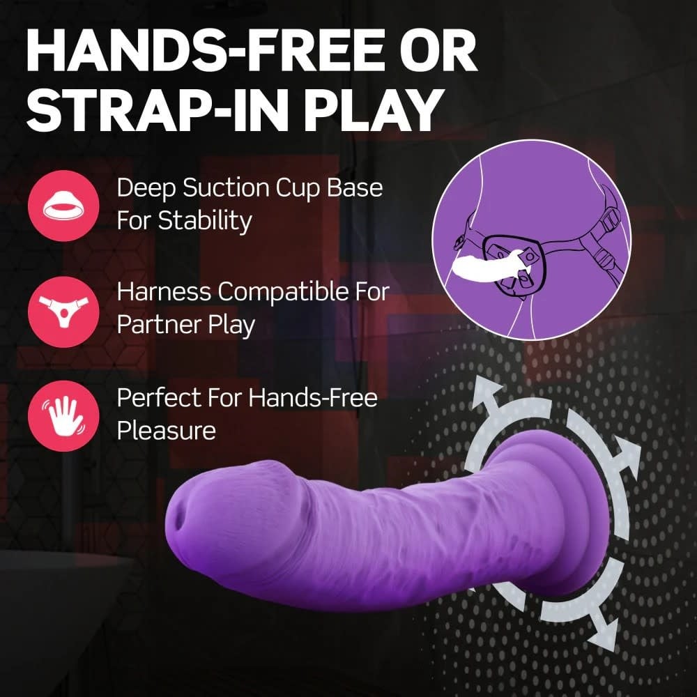 Blush Novelties Ruse Jammy Realistic Curved G-Spot Dildo