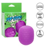 Cal Exotics Pop Sock Textured Stroker (Purple)