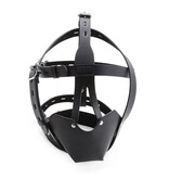 Premium Products Bondage Muzzle Hood with Collar