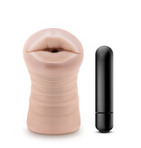 Blush Novelties M for Men: Skye Vibrating Mouth Stroker