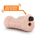 Blush Novelties M for Men: Skye Vibrating Mouth Stroker