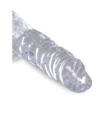 Pipedream Products King Cock Clear 4" Cock with Balls
