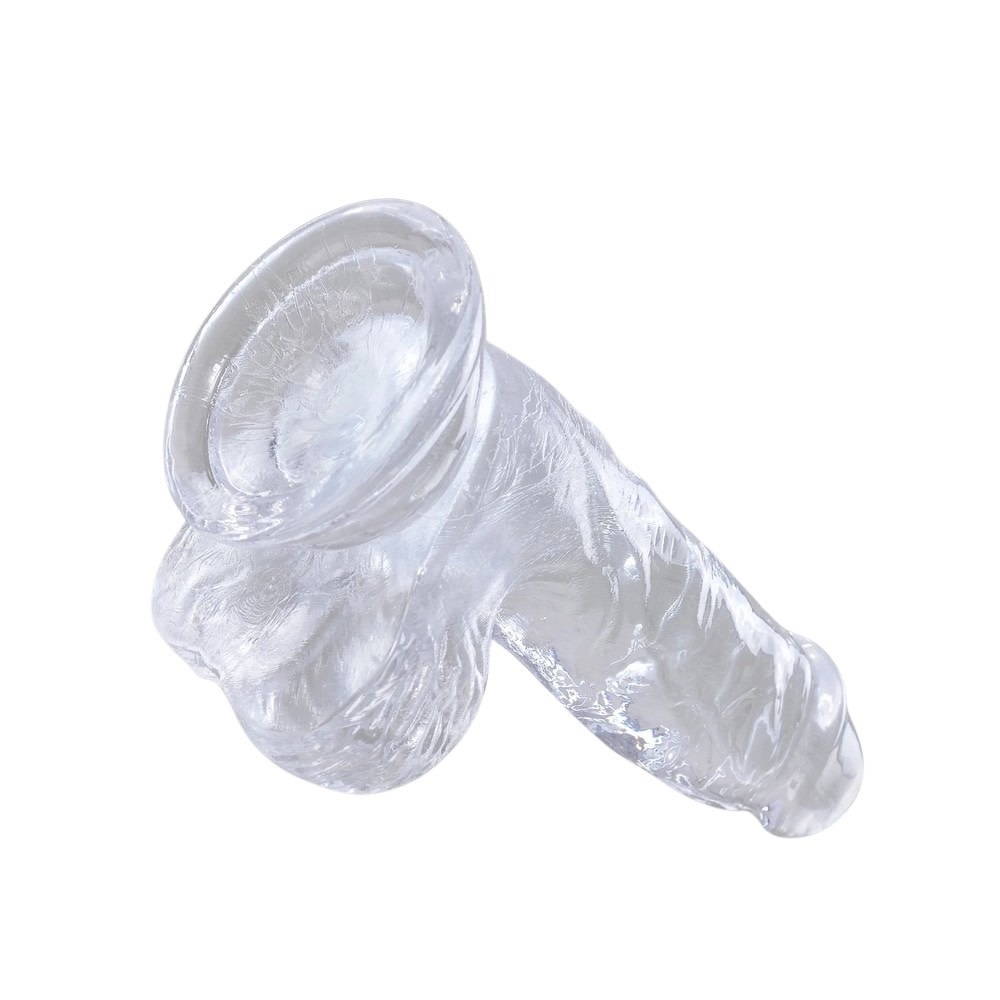 Pipedream Products King Cock Clear 5" Cock with Balls