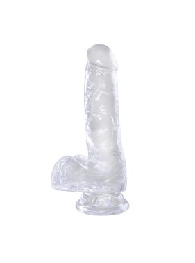 Pipedream Products King Cock Clear 6" Cock with Balls