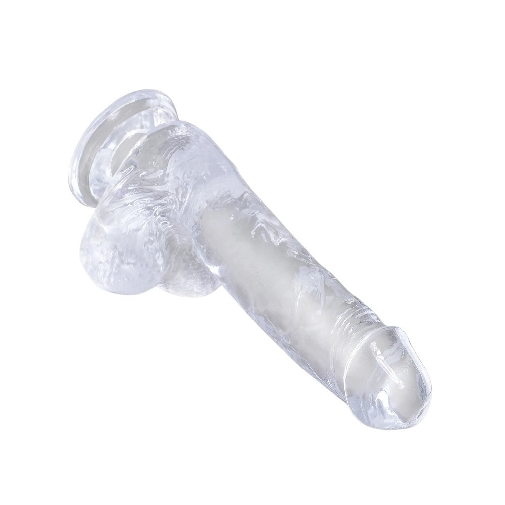 Pipedream Products King Cock Clear 6" Cock with Balls
