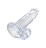 Pipedream Products King Cock Clear 7" Cock with Balls