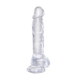Pipedream Products King Cock Clear 8" Cock with Balls