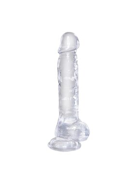 Pipedream Products King Cock Clear 8" Cock with Balls