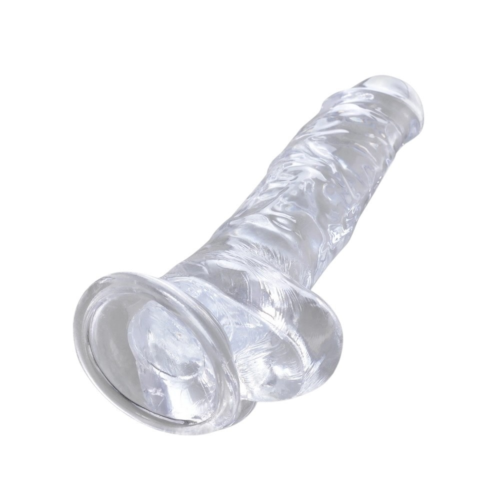 Pipedream Products King Cock Clear 8" Cock with Balls