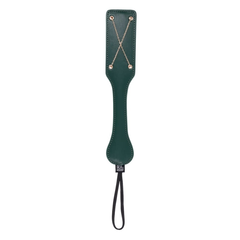 Sportsheets Sex & Mischief Indica Chain Impressions Paddle