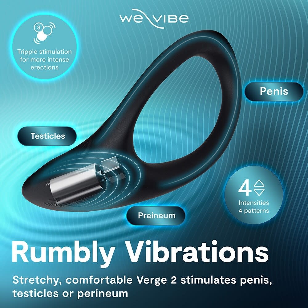 We-Vibe International We-Vibe Verge 2 Perineum Stimulating Cock Ring