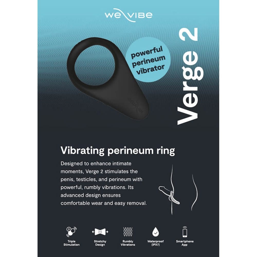 We-Vibe International We-Vibe Verge 2 Perineum Stimulating Cock Ring