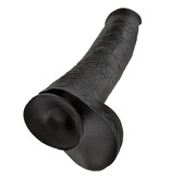 Pipedream Products King Cock 15" Cock with Balls (Black)