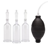 Electric Novelties Nipple Suckers with Clitoral Pump