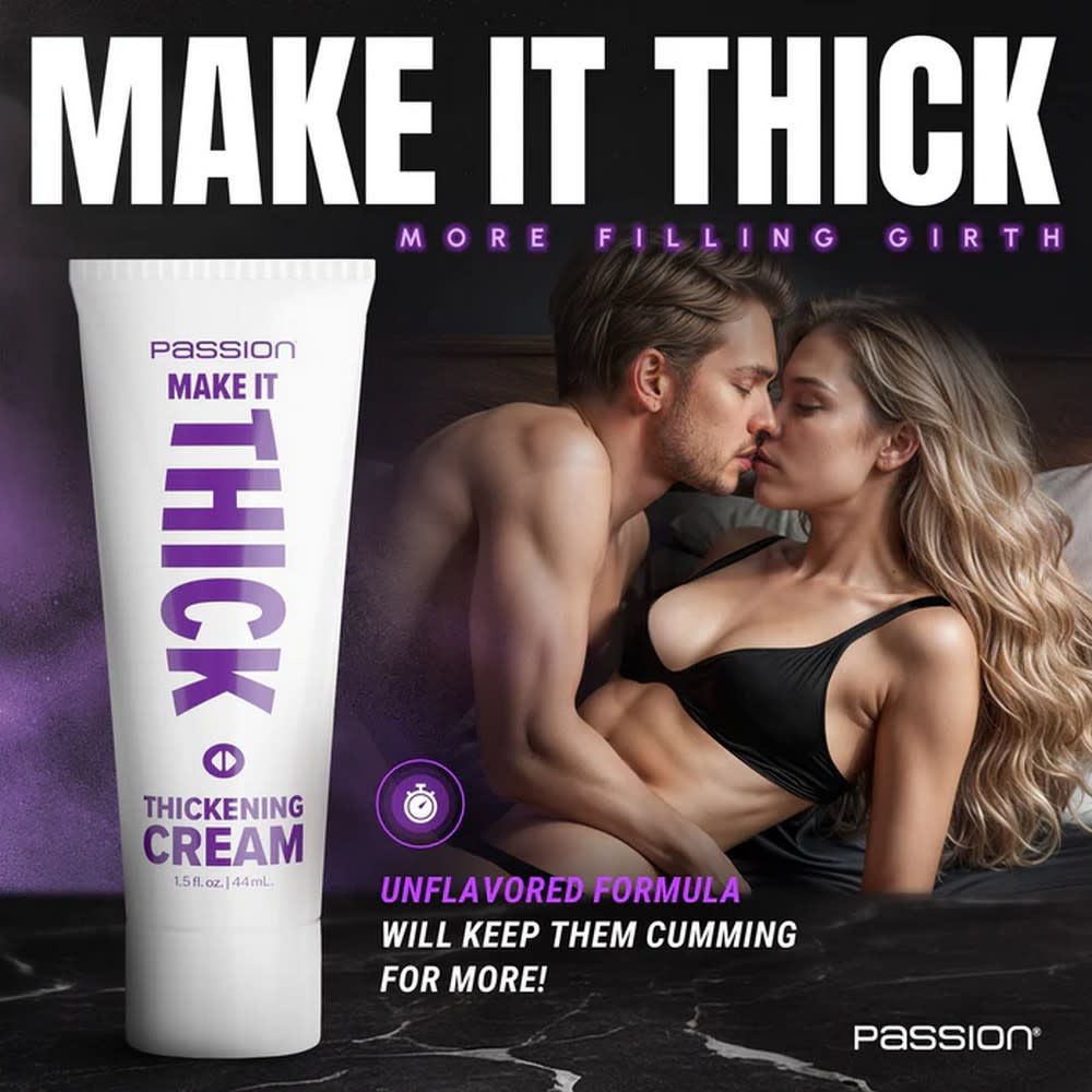 XR Brands Passion Make It Thick Thickening Cream 1.5 oz (44 ml)