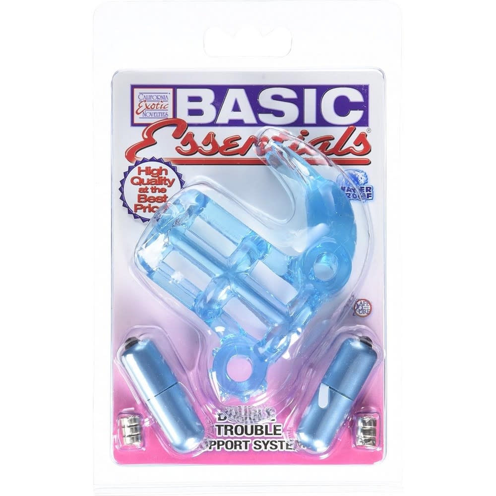 Cal Exotics Double Trouble Vibrating Support System