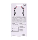 Sportsheets Sex & Mischief Ex’s & Oh’s Nipple Clamps