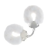 Shots America Toys Ouch! Heavy Duty Fluffy Cuffs (White)