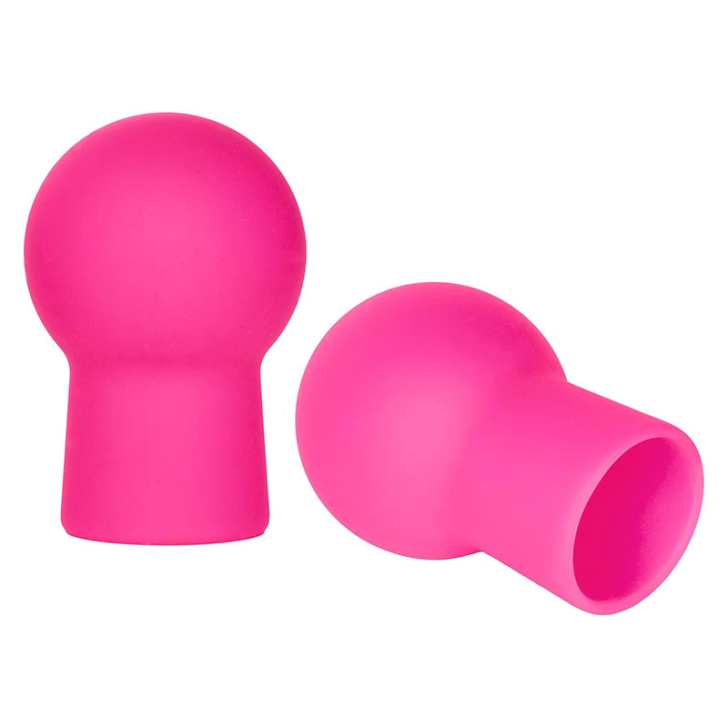 Cal Exotics Nipple Play Silicone Advanced Nipple Suckers (Pink)