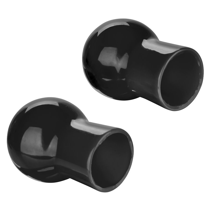 Cal Exotics Nipple Play Advanced Nipple Suckers (Black)