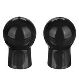 Cal Exotics Nipple Play Advanced Nipple Suckers (Black)