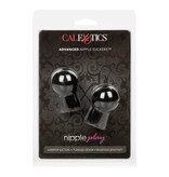 Cal Exotics Nipple Play Advanced Nipple Suckers (Black)