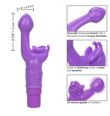 Cal Exotics Rechargeable Butterfly Kiss Vibe (Purple)