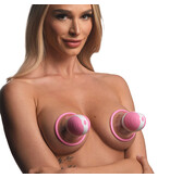 XR Brands Size Matters 10X Rotating Silicone Nipple Suckers