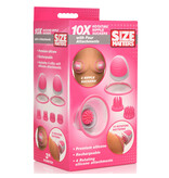 XR Brands Size Matters 10X Rotating Silicone Nipple Suckers
