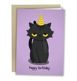 Sleazy Greetings Greeting Card: Happy Birthday Naughty Cat