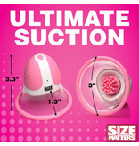 XR Brands Size Matters 10X Rotating Silicone Nipple Suckers