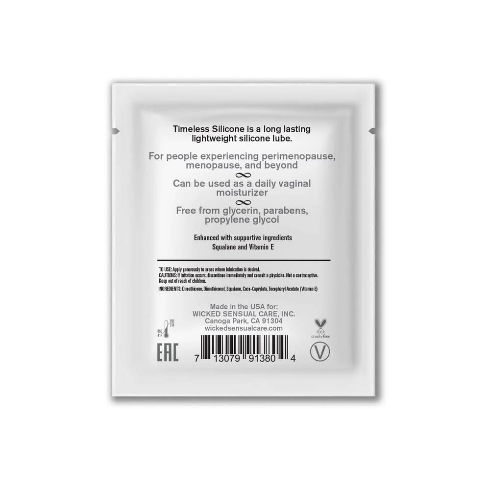 Wicked Sensual Care Wicked Simply Timeless Silicone Foil Pack 0.2 oz (6 ml)