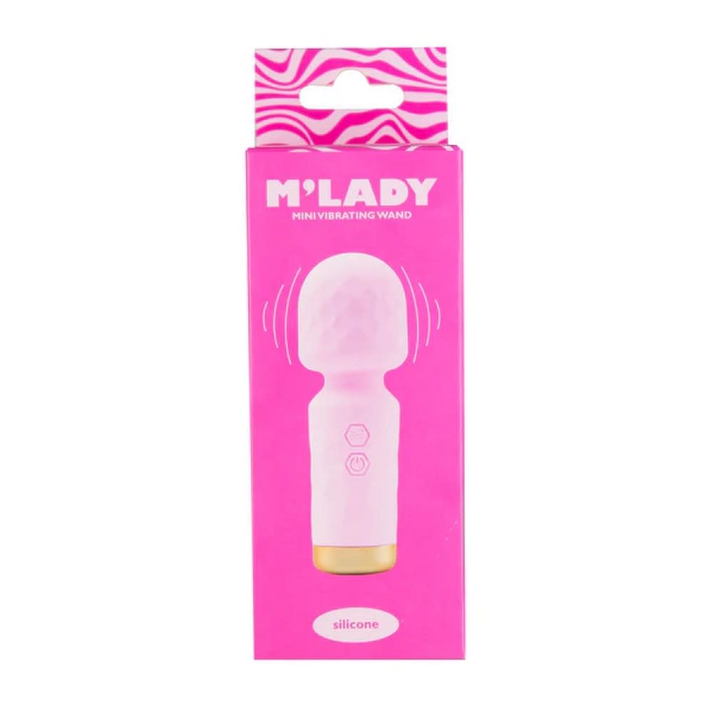 BMS Enterprises M’Lady Mini Vibrating Wand (Pink)
