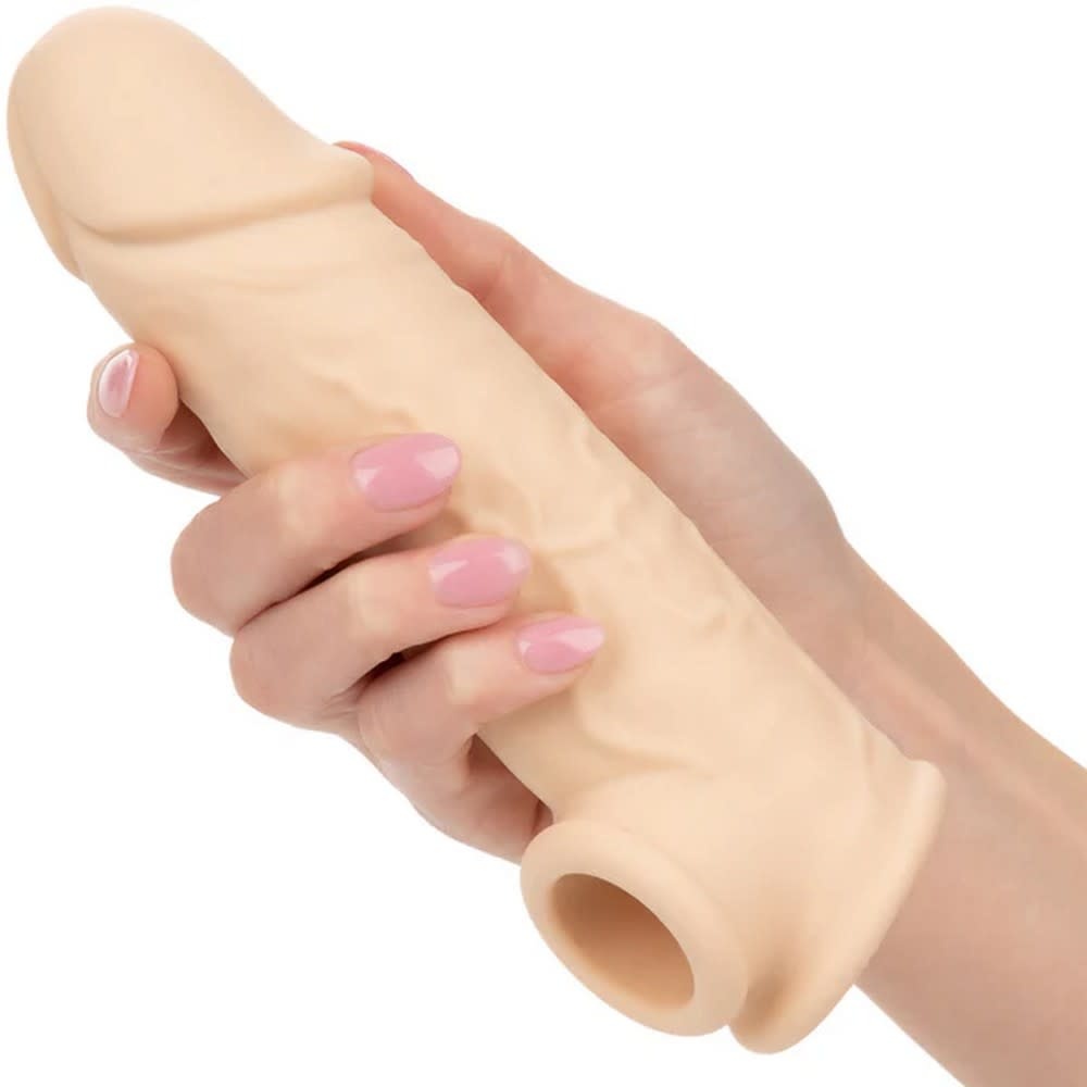 Cal Exotics Performance Maxx Life-Like Penis Extension 7” (Ivory)