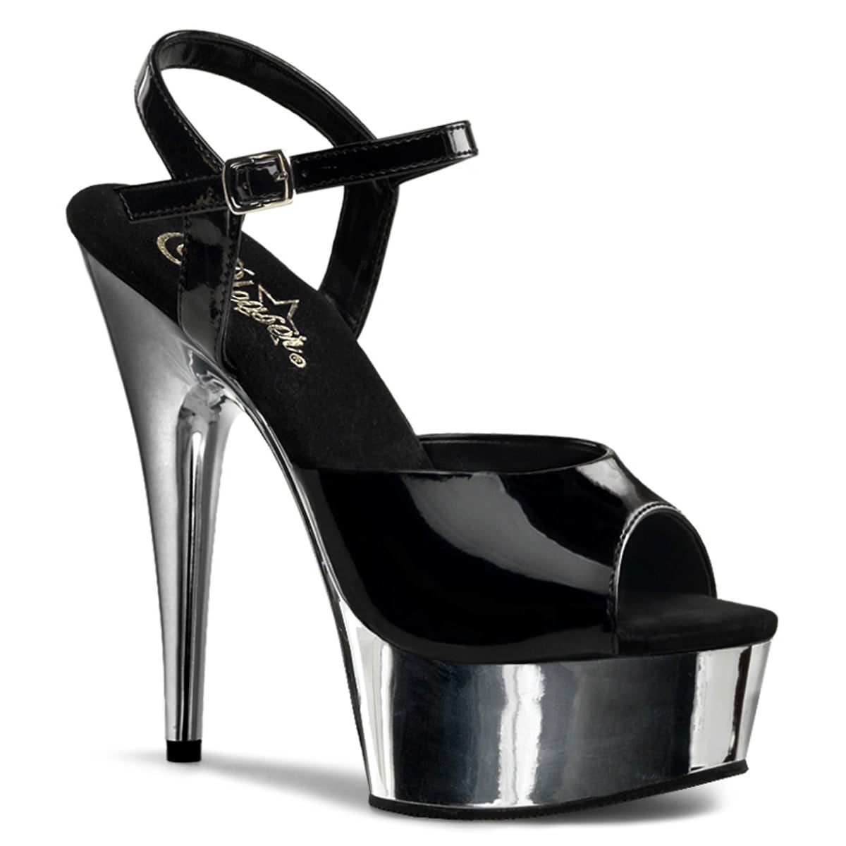 Pleaser USA DELIGHT-609 PF Ankle Strap Sandal