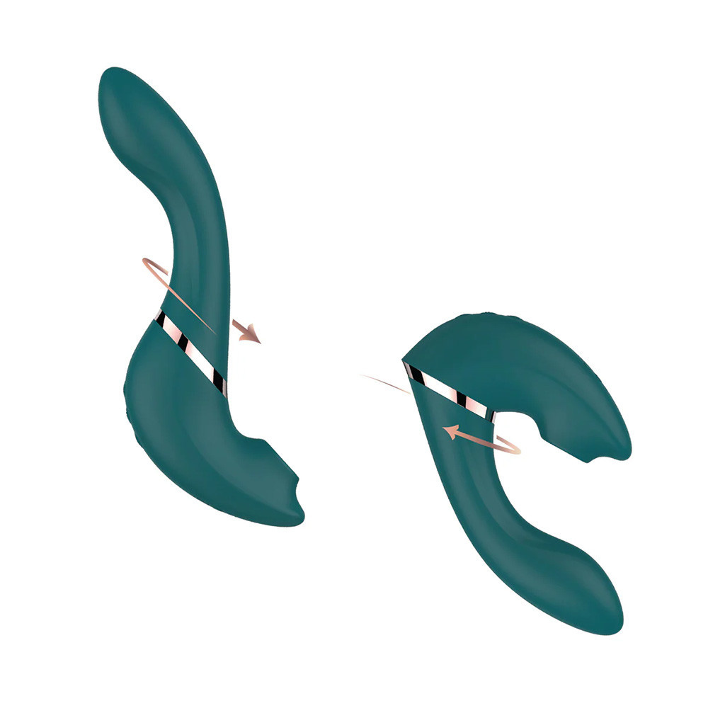 BMS Enterprises The Monarch Swan Transform with a Twist Vibrator & Stimulator