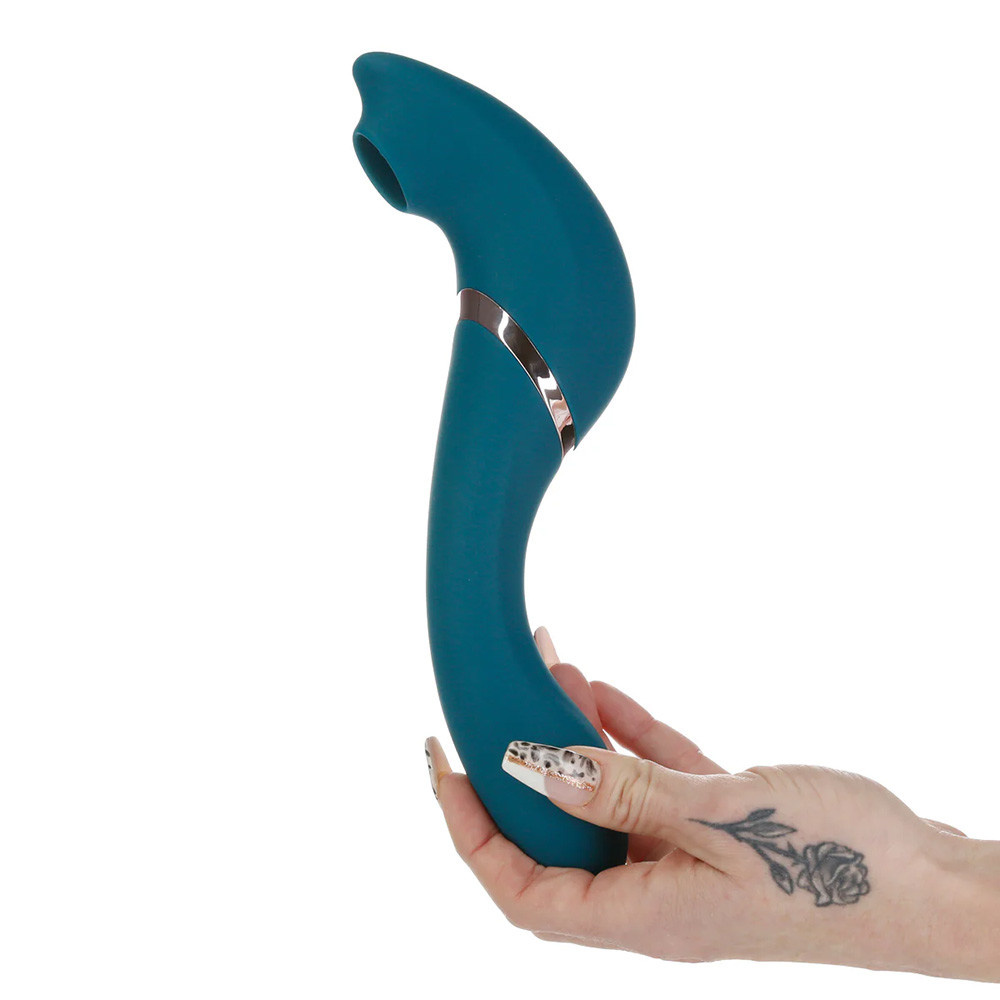 BMS Enterprises The Monarch Swan Transform with a Twist Vibrator & Stimulator